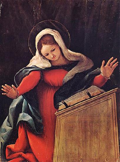 Lorenzo Lotto Virgin Annunciate oil painting image